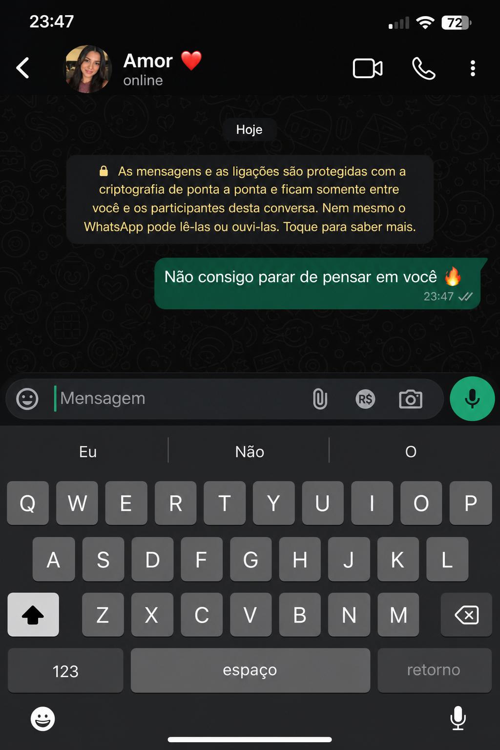 Mensagem real 3